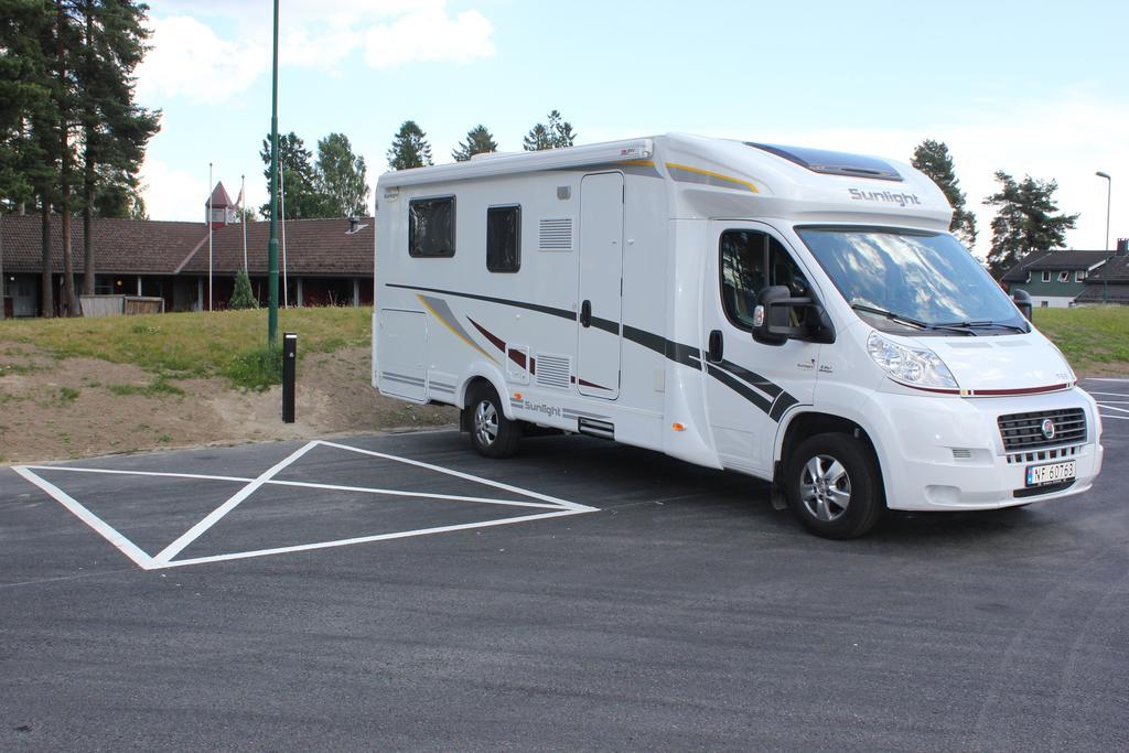 Hotell Fritidsparken Skien Esterno foto