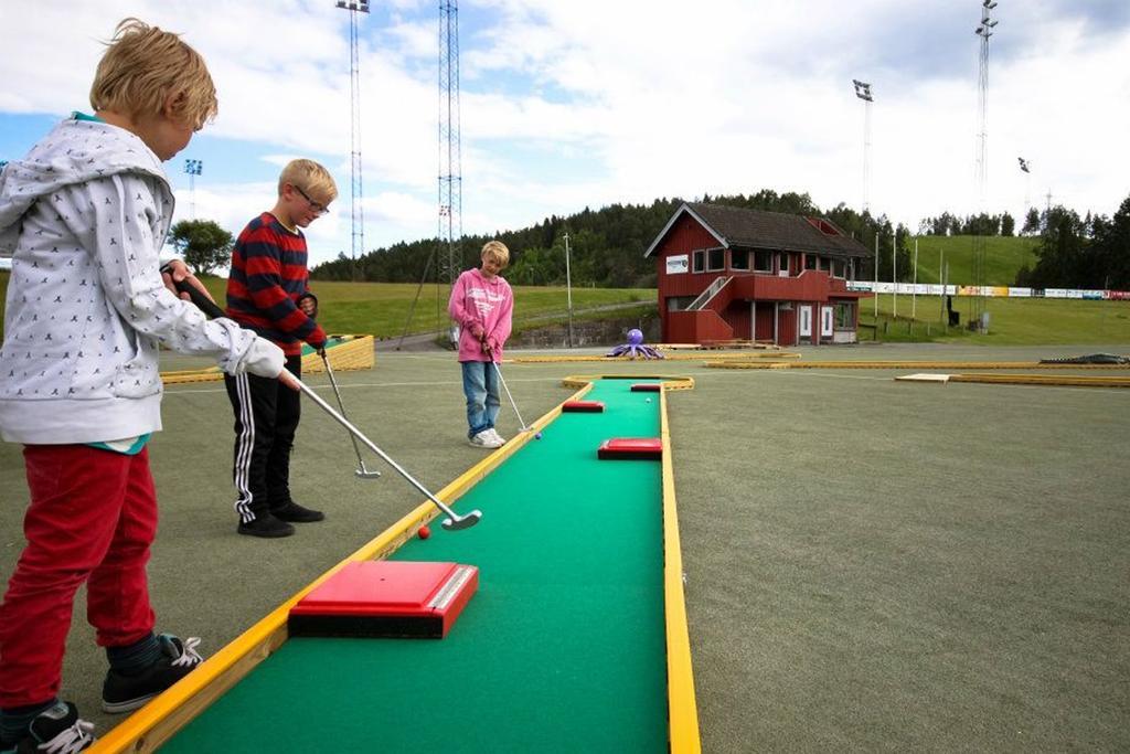 Hotell Fritidsparken Skien Esterno foto